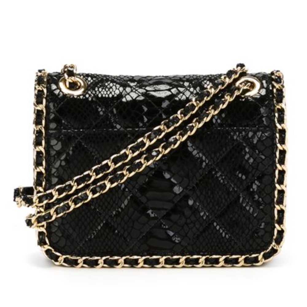 Nwt Michael Kors Carine Python Shoulder Bag - image 6